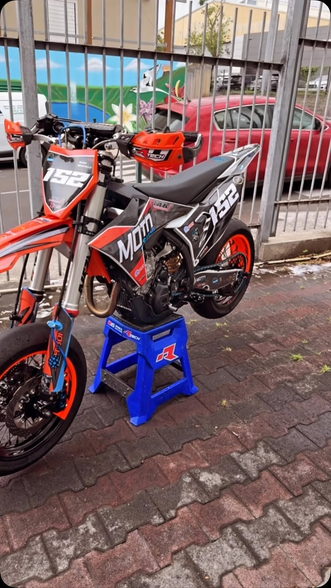 Kit déco moto custom