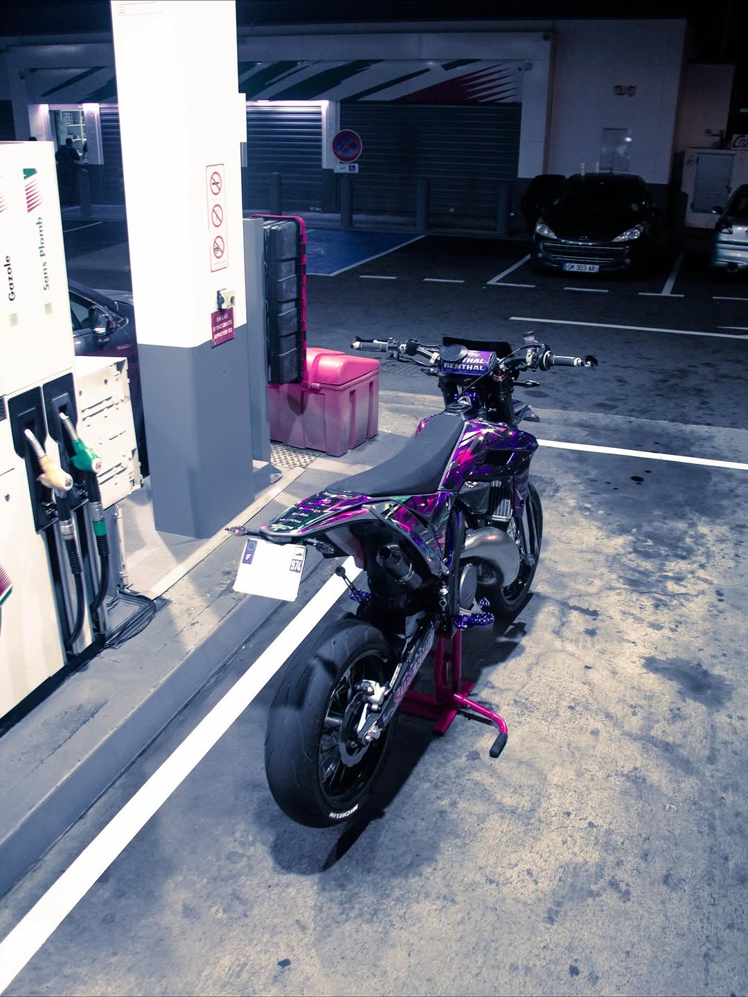 Kit déco moto cross jaune