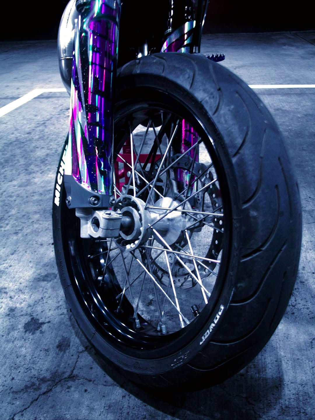 Kit déco moto racing blanc