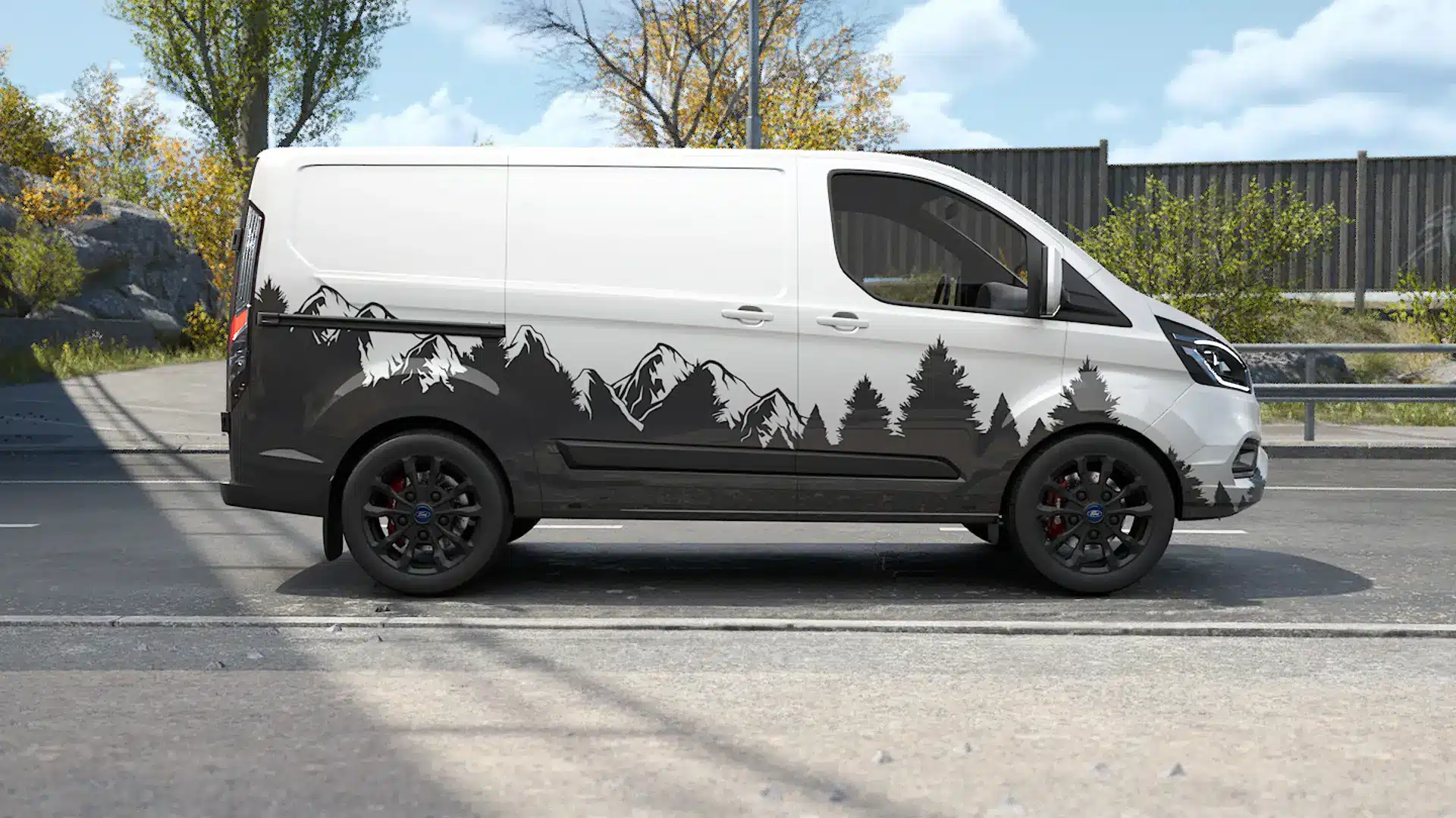 Van personnalisé covering